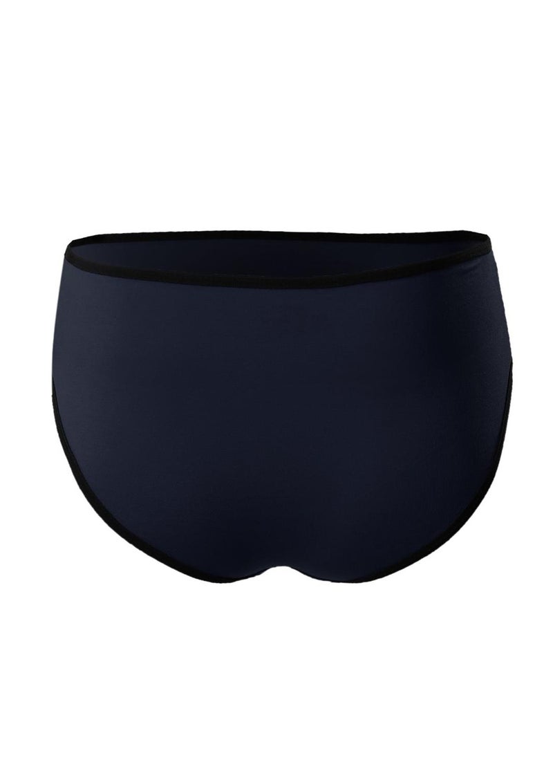Mesery - Bundle OF Six Brief Smooth Cotton Hipster Panties Multicolour - Image 1