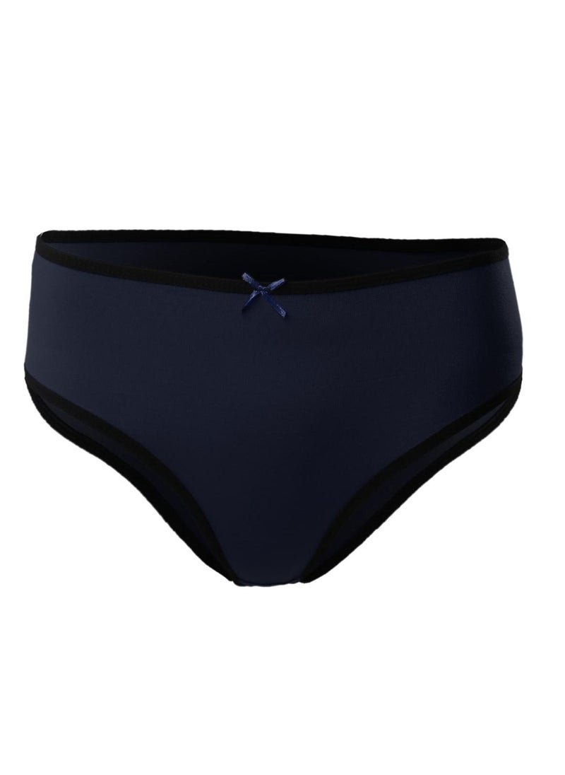 Mesery - Bundle OF Six Brief Smooth Cotton Hipster Panties Multicolour - Image 1