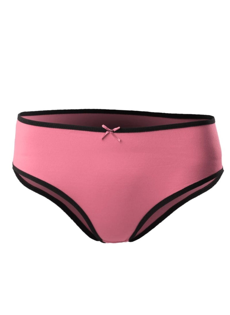 Mesery - Bundle OF Six Brief Smooth Cotton Hipster Panties Multicolour - Image 1