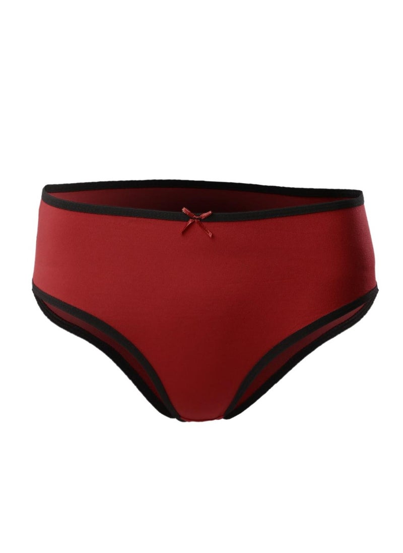 Mesery - Bundle OF Six Brief Smooth Cotton Hipster Panties Multicolour - Image 1