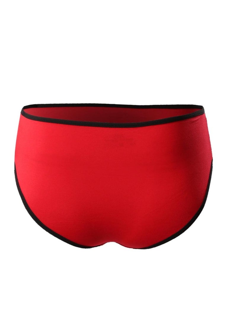 Mesery - Bundle OF Six Brief Smooth Cotton Hipster Panties Multicolour - Image 1