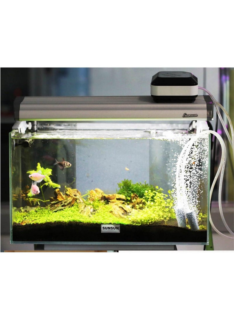 Sunsun CP-101 2200mAH Dc Battery Air Compressor - 1.5 L/M Bivolt Aquarium Air Compressor - Image 2