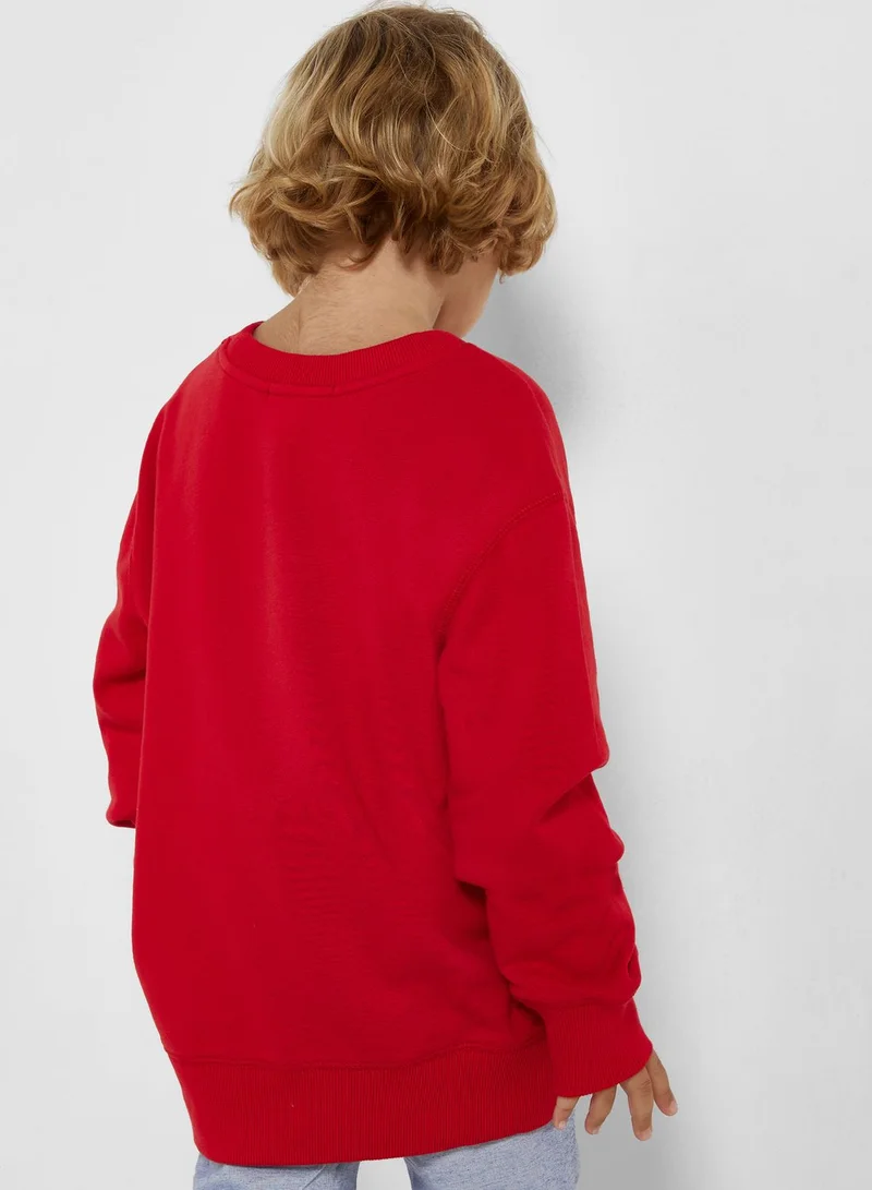 POLO RALPH LAUREN Youth Logo Sweatshirt
