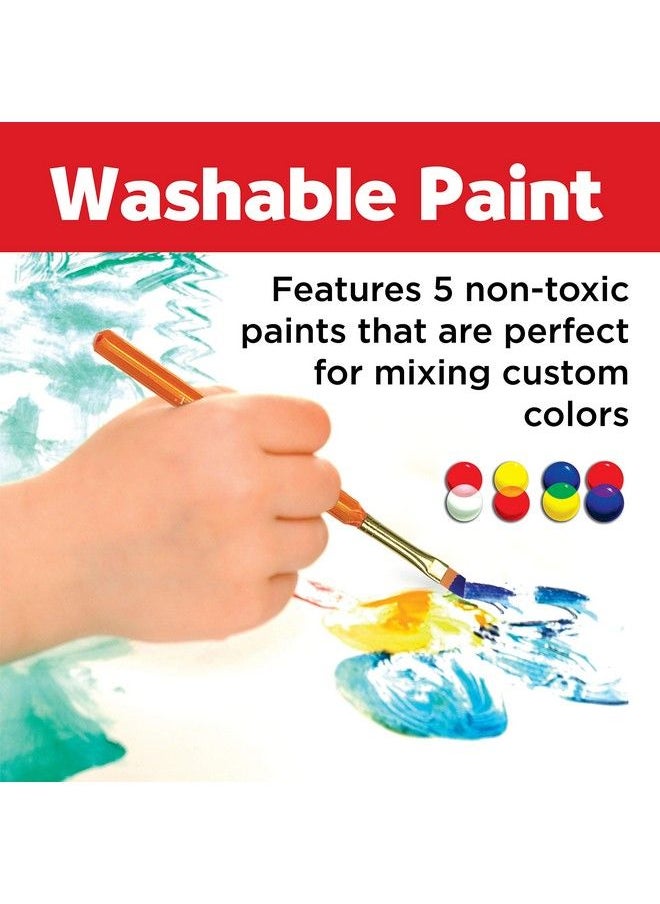 FABER-CASTELL - Young Artist Learn To Paint Set Washable Paint Set For Kids - Image 1