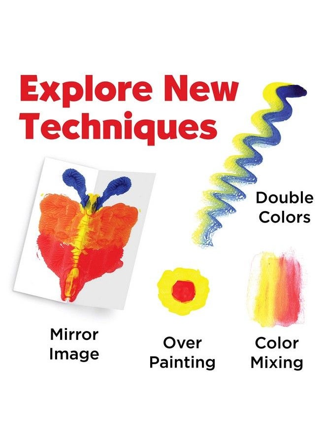 FABER-CASTELL - Young Artist Learn To Paint Set Washable Paint Set For Kids - Image 1
