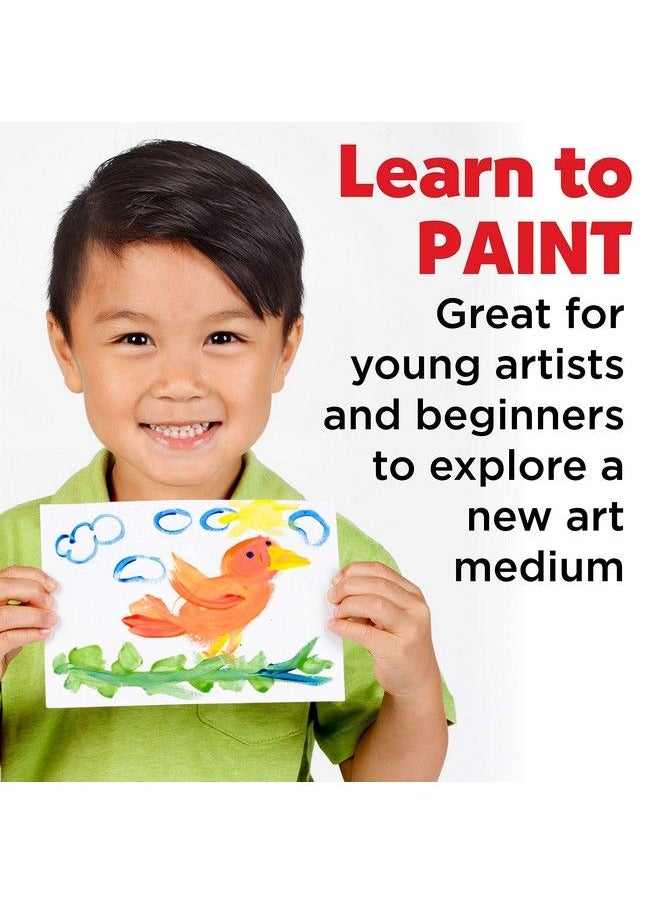 FABER-CASTELL - Young Artist Learn To Paint Set Washable Paint Set For Kids - Image 1