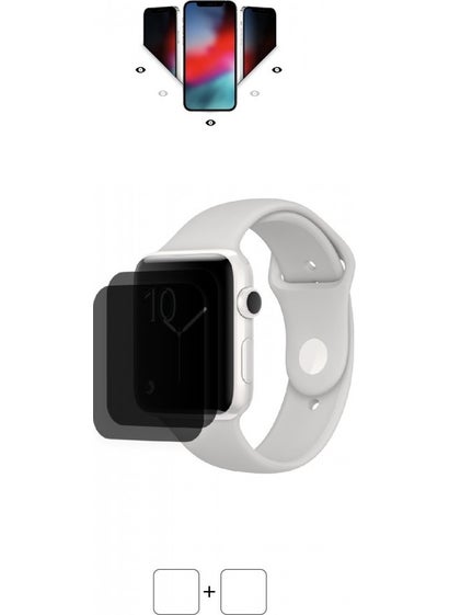 Wrapsol Apple Watch 42mm Edition Series 2 Smartwatch Matte Ghost Screen Protector  - Image 1