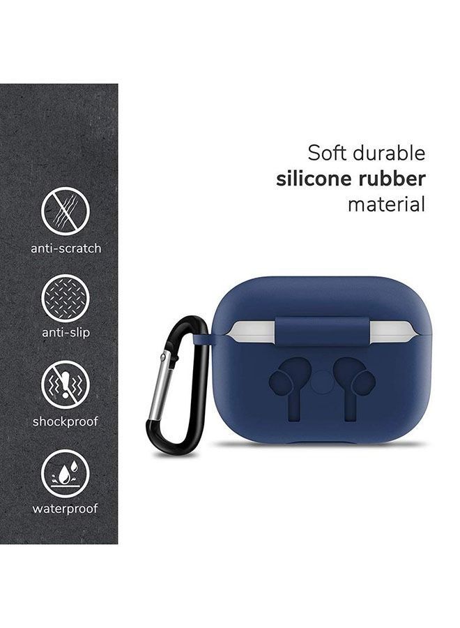 Protective Case Cover For Apple AirPods Pro Blue - Image 3