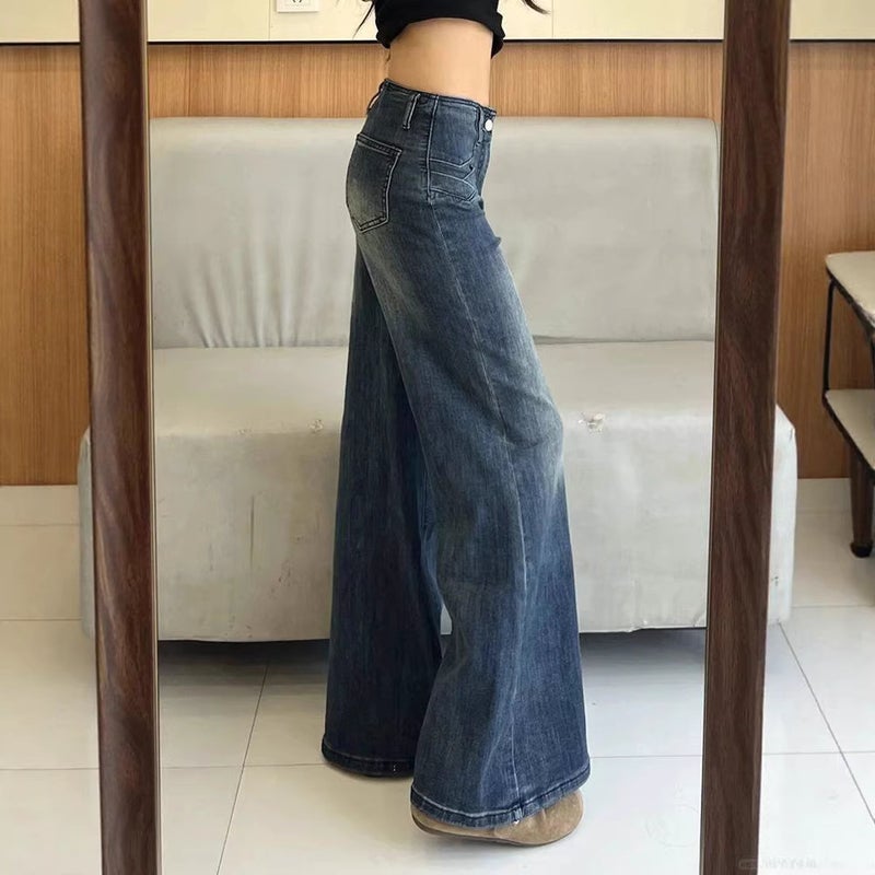 Unisex Casual Daily Denim Jeans - Image 4