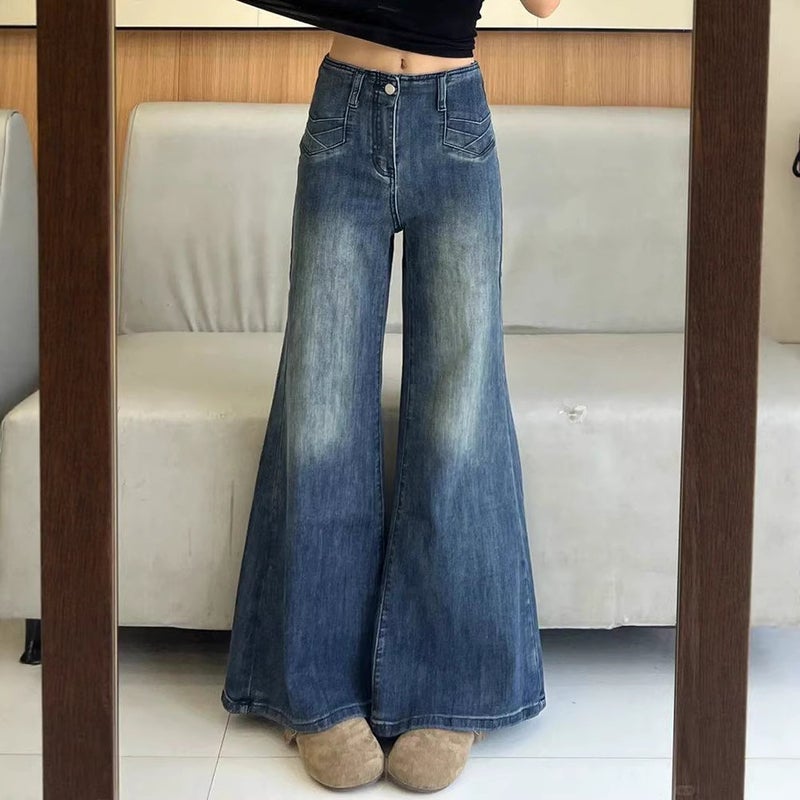 Unisex Casual Daily Denim Jeans - Image 2