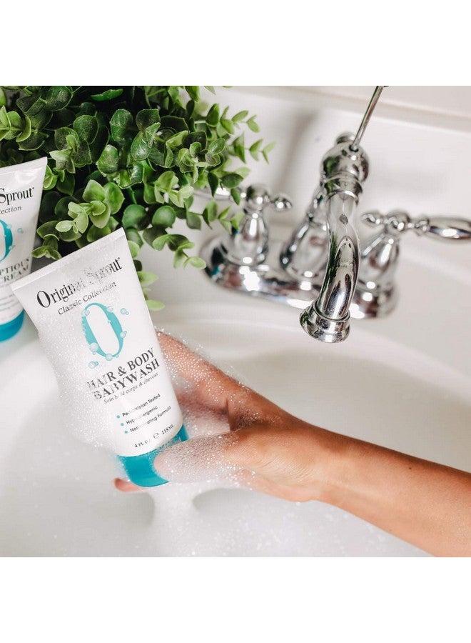 Original Sprout Baby Shampoo And Body Wash Hair And Bodywash Sensitive Skin 4 Oz. Bottle - Image 3