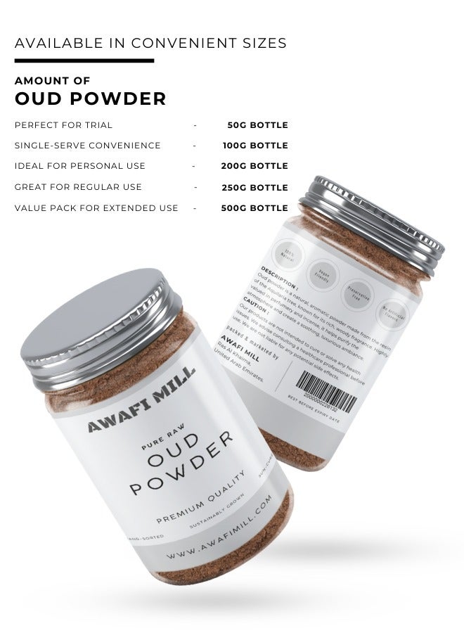 Awafi Mill AWAFI MILL Oud Powder | Agarwood Powder | Natural Fragrance  - Image 5