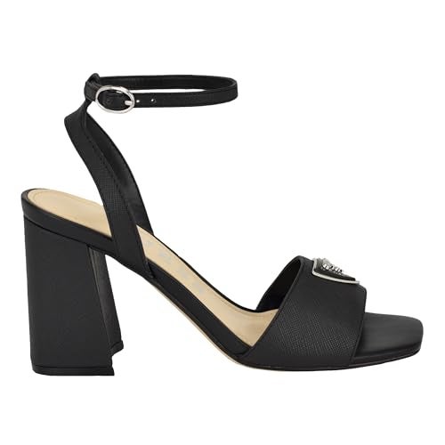 Guess Women's Gelyae Heeled Sandal, Black 002, 8 - Image 5