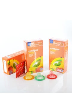 Recare Assorted Fruit Flavored Condoms (12 Pieces)  - Image 3