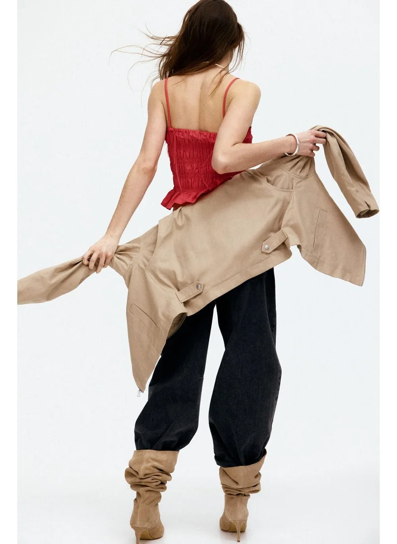 H&M Smocked strappy top