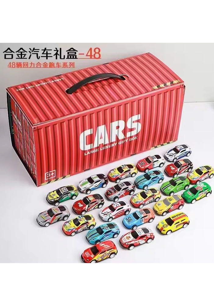 48 Pieces Metal Car Box - Image 1