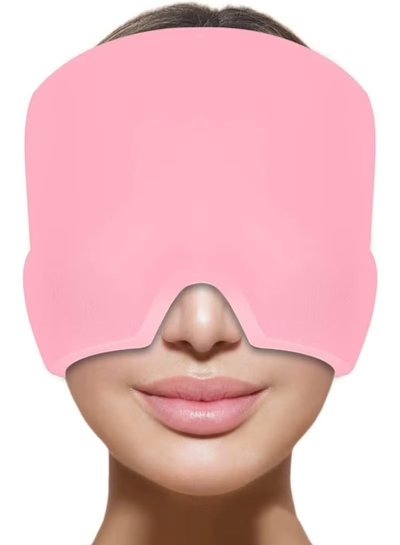 قبعة جل لتخفيف الصداع والصداع النصفي – علاج سريع بالألوان الساخنة والباردة – تهدئة الألم بفعالية - Image 1