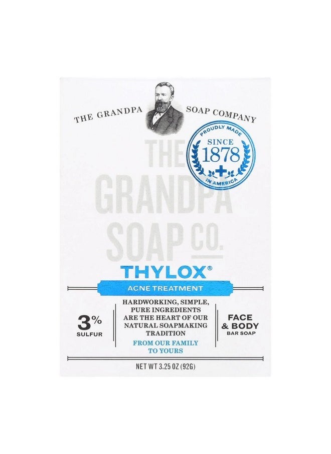 GRANDPA'S - Thylox Medicated Soap Grandpa Soap Company 3.25 Oz. Bar - Image 1