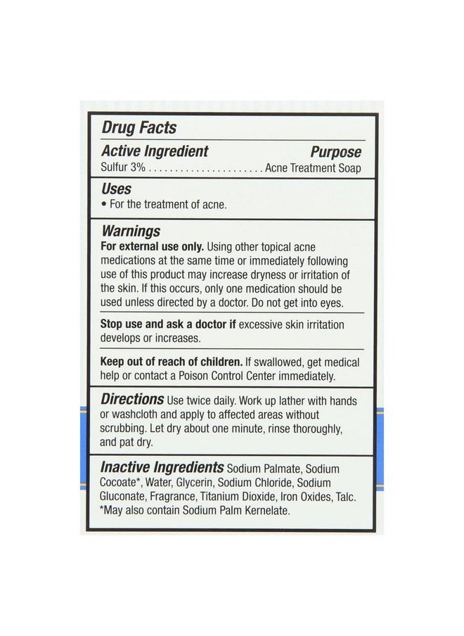 GRANDPA'S - Thylox Medicated Soap Grandpa Soap Company 3.25 Oz. Bar - Image 1