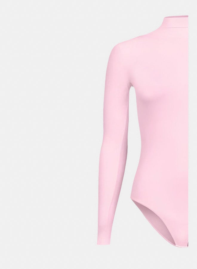 Silvy Lycra Wave High Long Sleeves High Neck Bodysuit Underwear For Women - Image 3