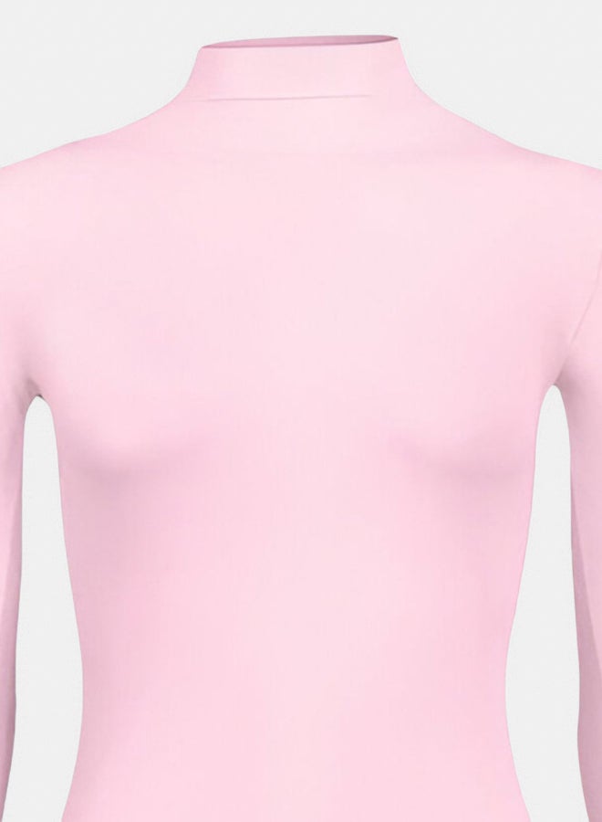 Silvy Lycra Wave High Long Sleeves High Neck Bodysuit Underwear For Women - Image 2