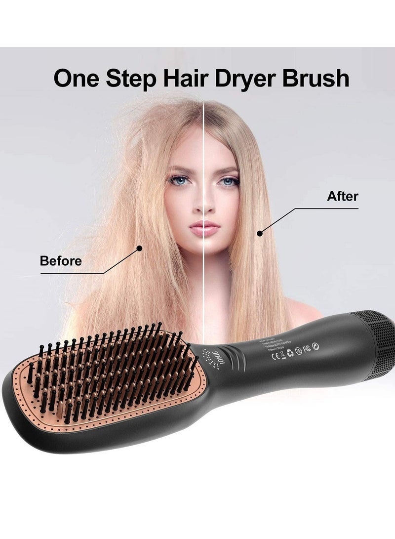 Hair Dryer Styler Volumizer 3 in 1 Brush Salon Styler for Straightening Negative Ion Ceramic Blow Dryer Brush - Image 5