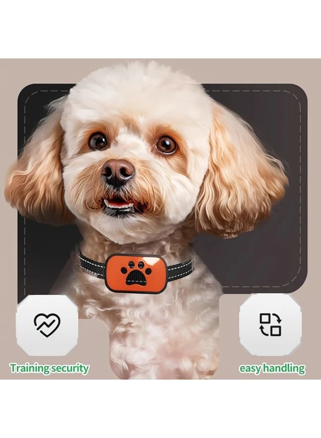 طوق الكلب الأزرق المضاد للنباح قابل للتعديل - جهاز مضاد للنباح - وضع التدريب - متوافق مع الهواتف الذكية - Image 5