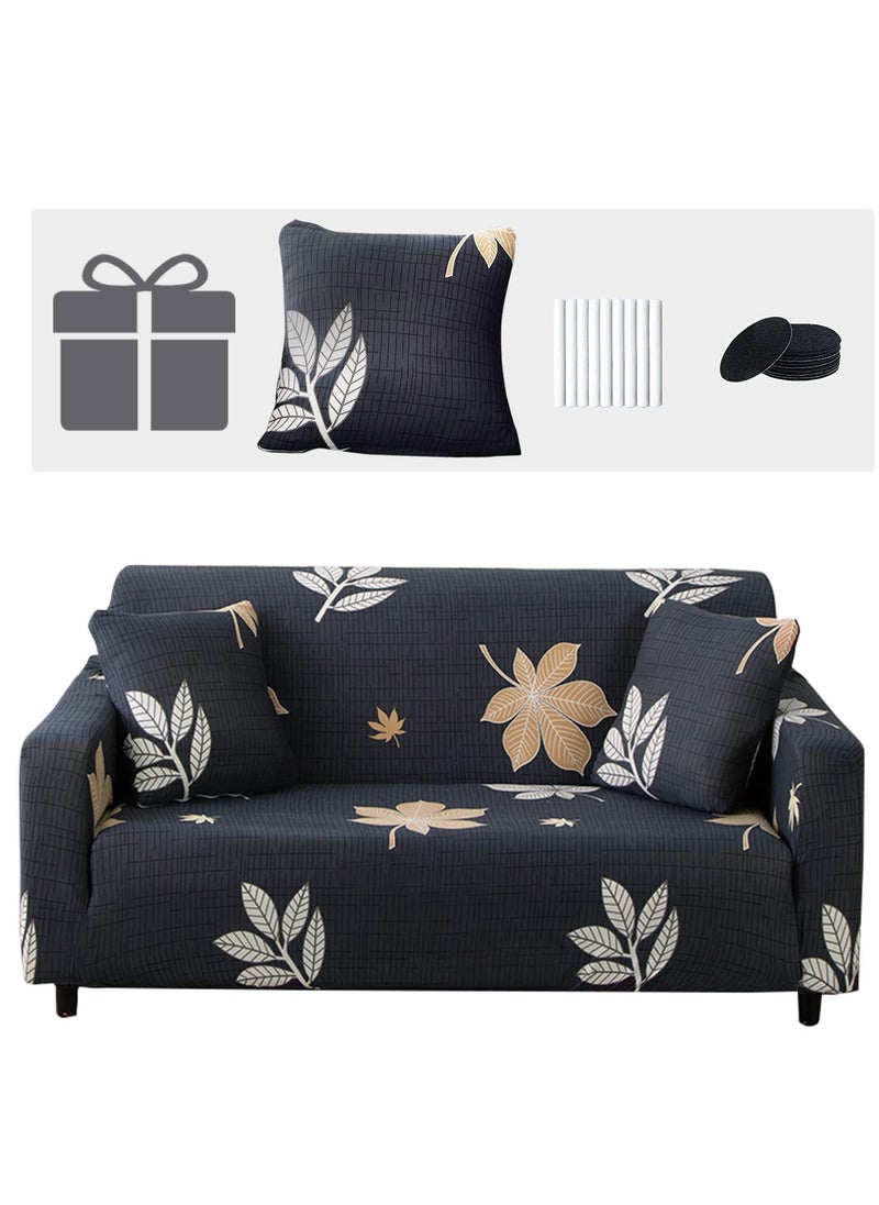 Stretch Sofa Slipcover, Elastic Fabric Fashion Printed Waterproof Armchair Loveseat Couch Living Room Sofa Covers Pet Protector Mat Cushion Cover with 1 Pillowcase(Pattern 3, 3 Seater) - pzsku/Z5D8677213C6C4BADA559Z/45/_/1703558242/e54c344d-41db-4a07-87b7-2676a7b1aece