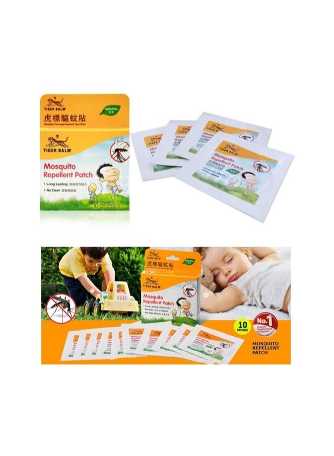 Tiger Balm رقعة طارد البعوض من تايجر بالم، 10 قطع - مجموعة من 6 صناديق - Image 2