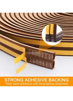 Royalkart Royalkart EPDM D Shape Door & Window Seal Tape | Soundproof & Weatherproof Strip | Self-Adhesive Foam Insulation | Dustproof, Windproof, Insect Guard 4 * 2.5=10metre  - Image 4