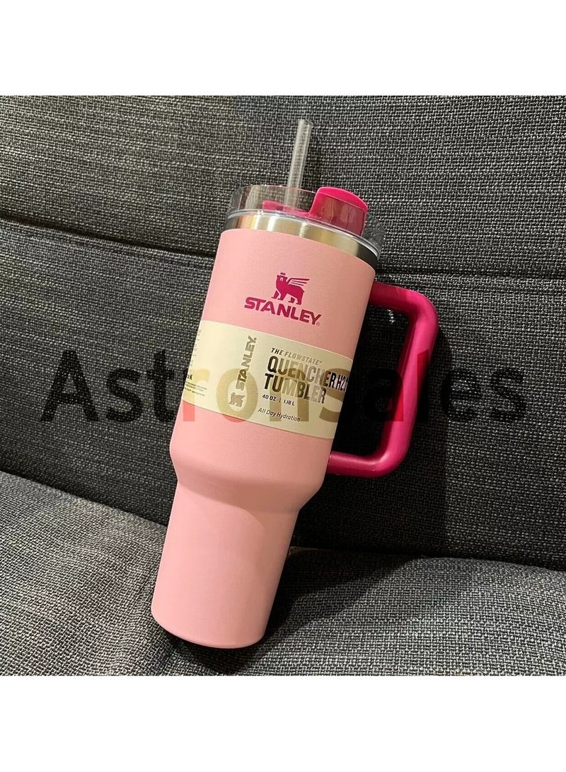 Stanley Stanley Quencher H2.0 FlowState Stainless Steel Vacuum Insulated Tumbler with Lid and Straw for Water, Iced Tea or Coffee, Smoothie and More, 40 oz  - Image 3