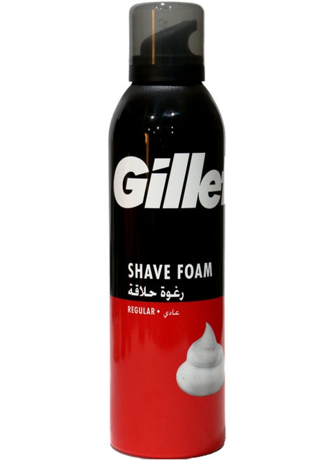 Gillette Regular Shaving Foam 200ml