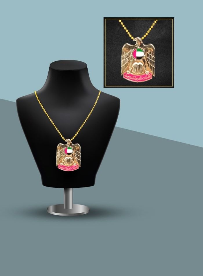 Fighter Gifts Falcon Gold Necklace 