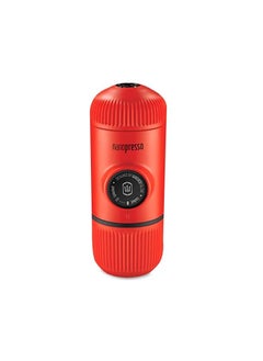 WACACO Nanopresso Portable Espresso Maker Bundled With Protective Case, Upgrade Version Of Minipresso, Mini Travel Coffee Machine, Perfect For Camping, And Office (Lava Red)  - Image 2