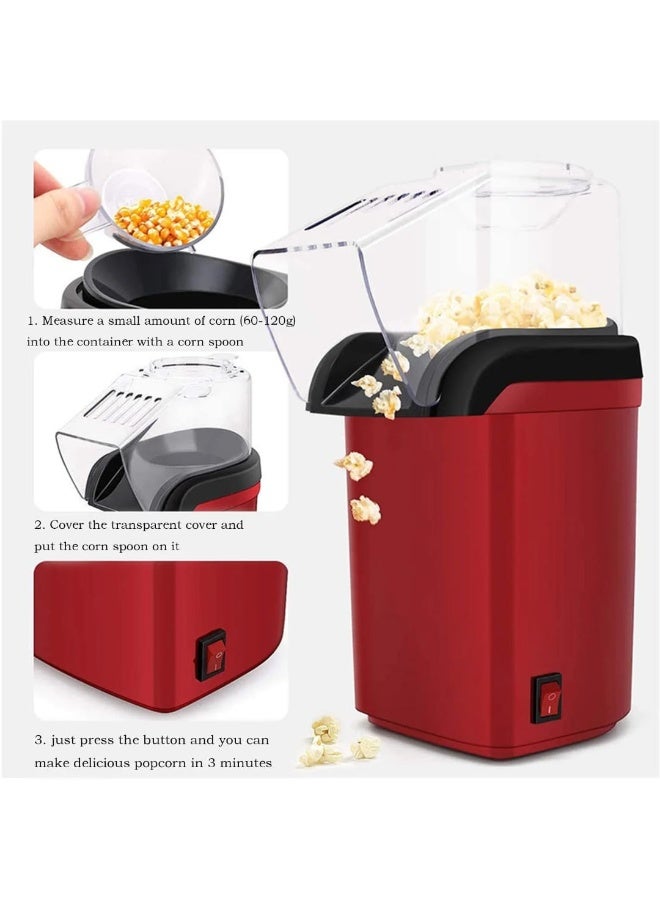 RAF popcorn 🍿 Machine with Hot Air Blowing Technology and 2L Large Capacity - Image 3