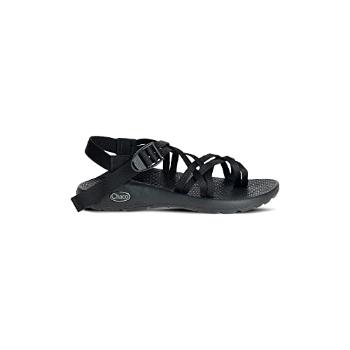 Chaco شاكوس للنساء ZX/2 كلاسيك، مع حلقة أصابع، صندل خارجي، أسود 11 M - Image 1