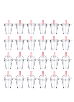 24 Pieces Keychain Accessories Plastic Coffee Cups, Mini Coffee Cups with Lids Ice Cream Cup Pendant Charms, Suitable for Doll Crafts DIY Keychain Accessories (1.7 x 2.4 Inch) - pzsku/Z5D86EBD429E8B09B73AAZ/45/_/1705051408/d692952a-c8d2-422d-80bd-f425872ca582