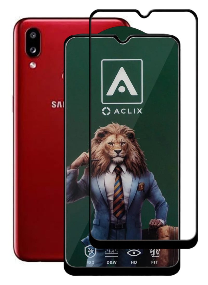 ACLIX Antistatic ESD Dustproof Premium Quality High Definition Tempered Glass Screen Protector Designed For Samsung Galaxy A10s - Image 1
