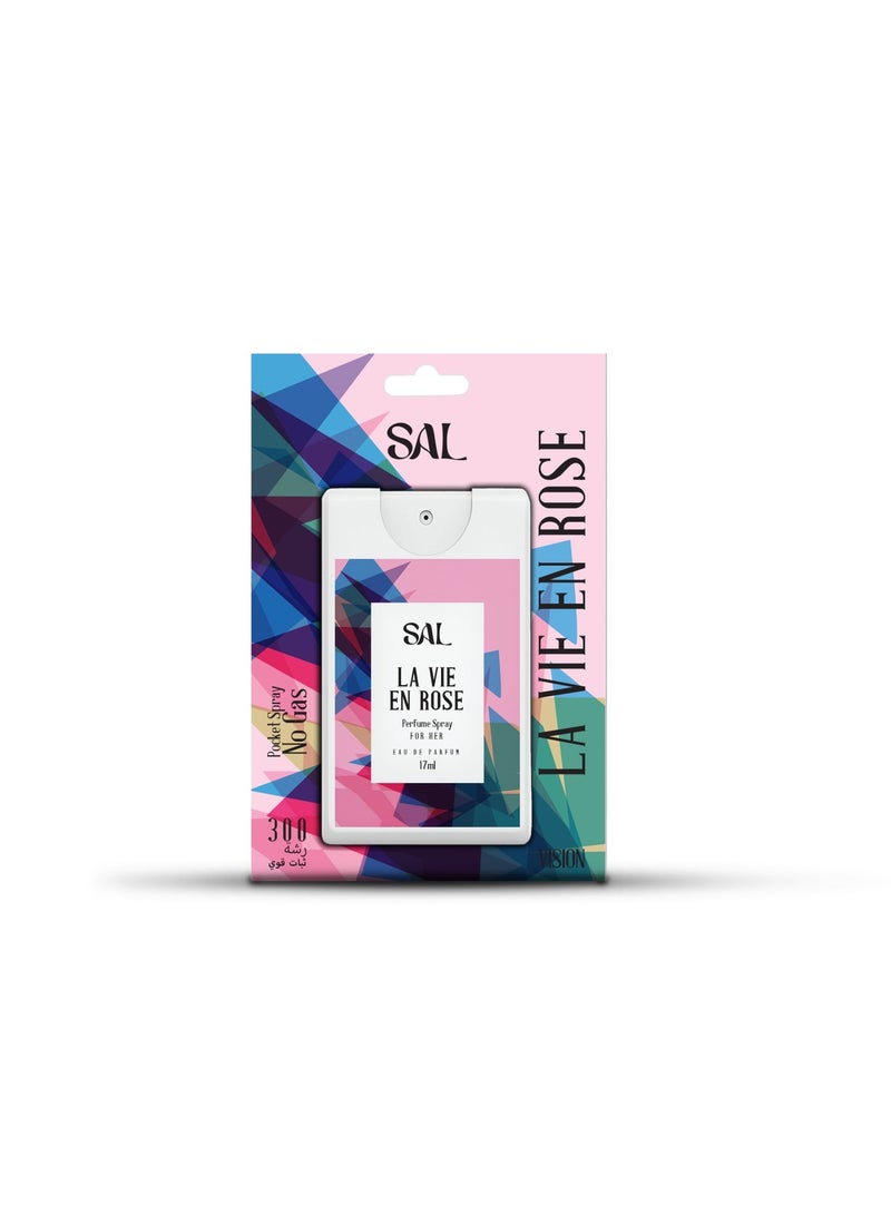 Sal La Libre Pocket Perfume | 17ml | 300 Sprays & Sal La Vie en Rose Pocket Perfume | 17ml | 300 Sprays Bundle - Image 3