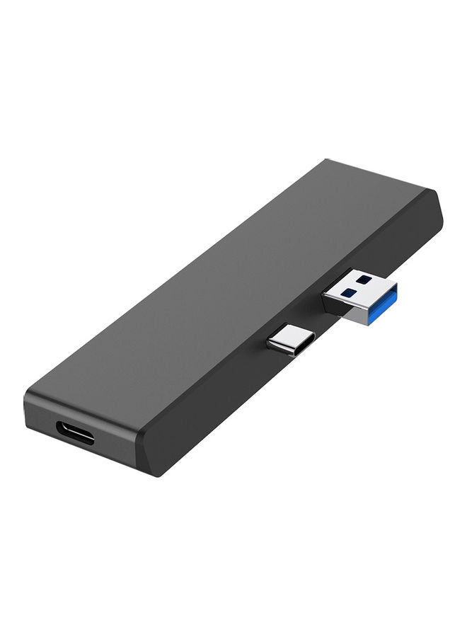 NIBEMINENT 6-In-1 USB 3.0 HUB Black - Image 4