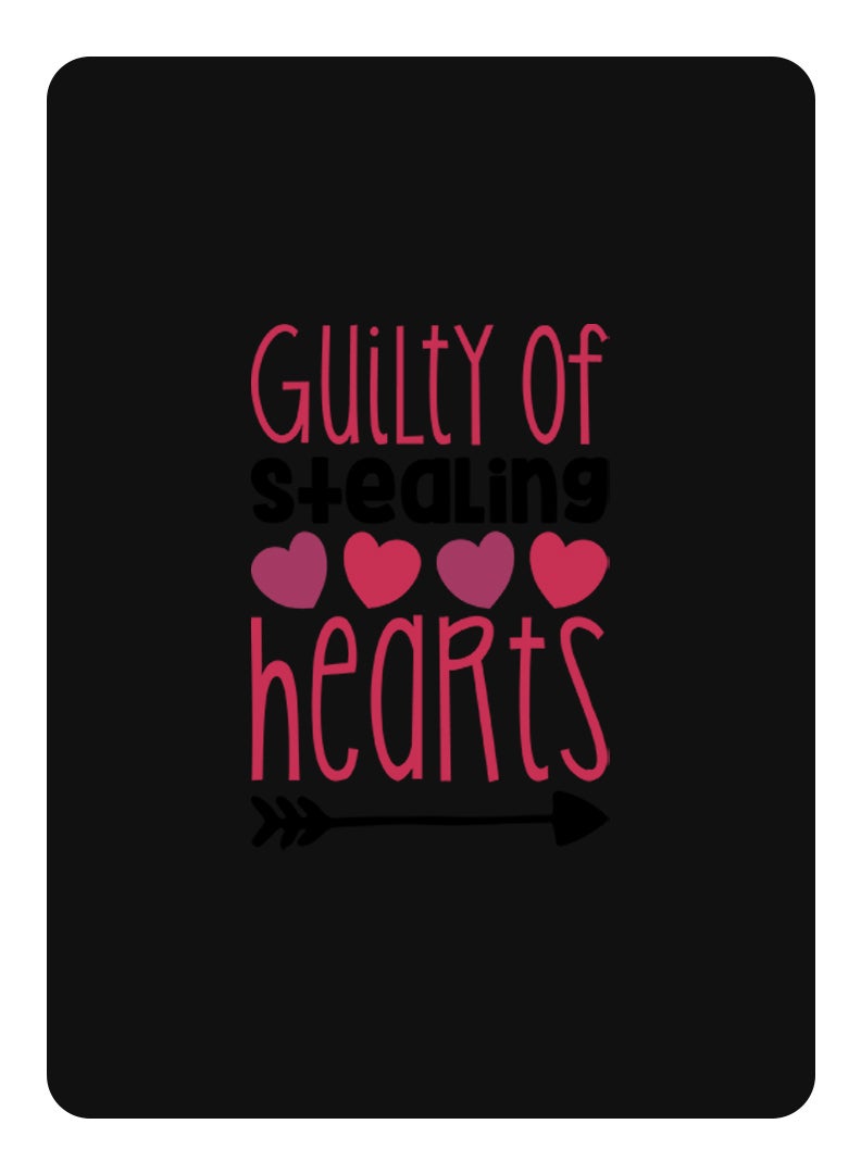 Theodor Protective Flip Case For Apple iPad Pro 12.9 With Trifold Stand Auto Wake Sleep Shockproof Cover Guilty of Stealing hearts copy - Image 1