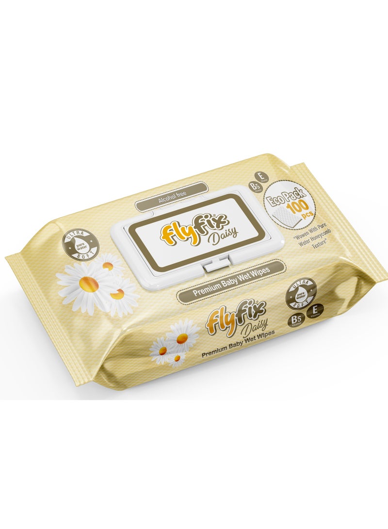 Daisy wet wipes 100 pcs