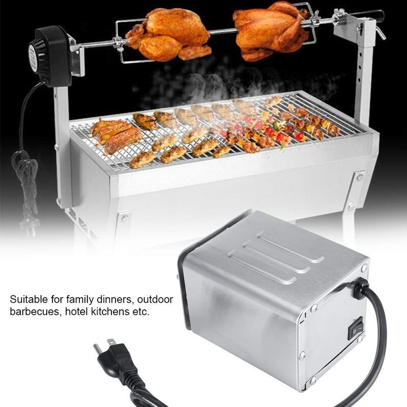 klarako BBQ Rotisserie Motor Electric Barbecue Grill Roast Meat Motor 50-70KGF(US Plug) - Image 3