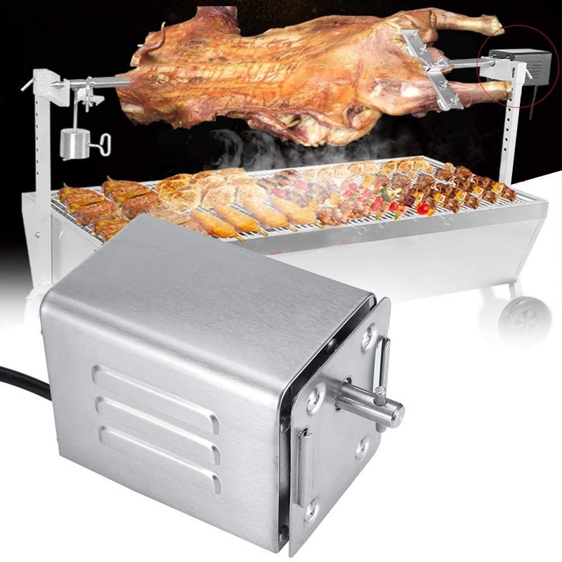 klarako BBQ Rotisserie Motor Electric Barbecue Grill Roast Meat Motor 50-70KGF(US Plug) - Image 1