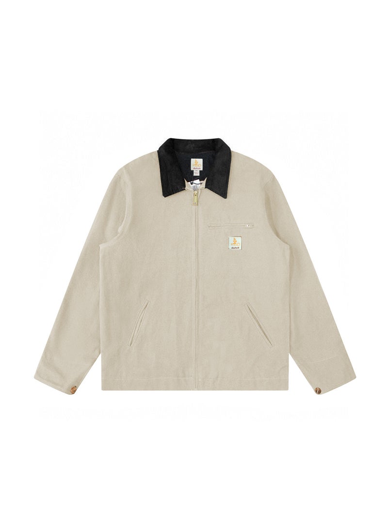 2024 Spring and Summer Detroit Jacket American Work Canvas Vintage vintageJ001 Hunting Autumn Jacket for Men sky blue
