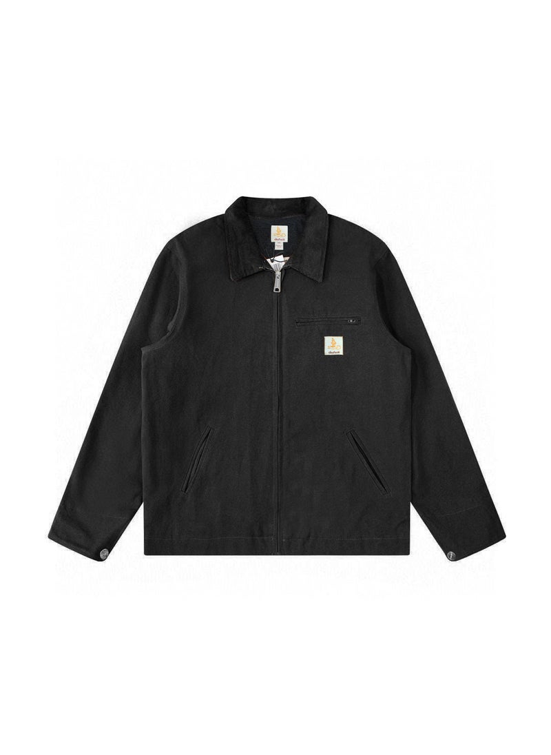 2024 Spring and Summer Detroit Jacket American Work Canvas Vintage vintageJ001 Hunting Autumn Jacket for Men sky blue