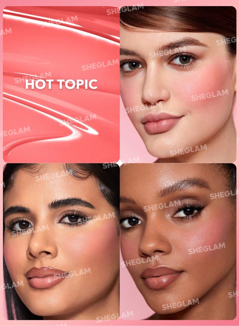 SHEGLAM Color Bloom Liquid Blush Hot Topic - Image 2