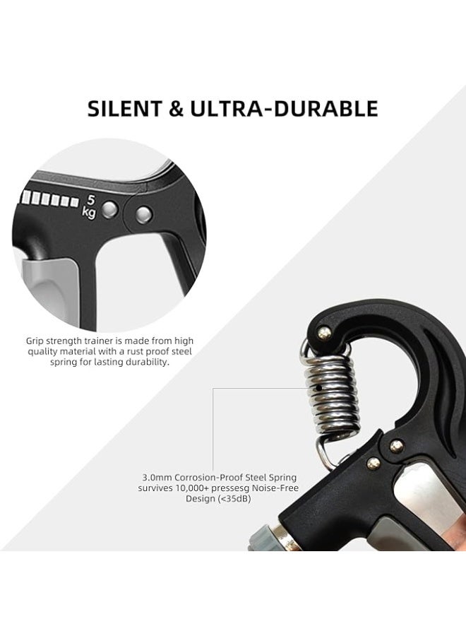 أداة تمارين اليد، قوة تدريب، تدريب العضلات، قبضة اليد، قوة أداة تمارين اليد (من 5 إلى 60 كجم)، أداة تمارين يد متنوعة - Image 5