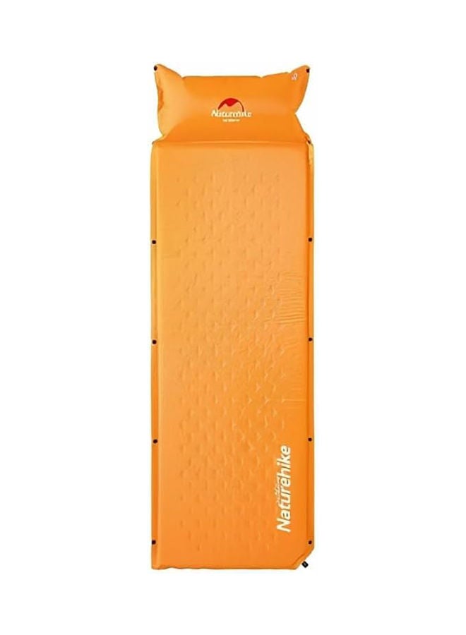 Naturehike Wide Air-Spliced Sleeping Mat with Cushion - Natural Yellow 79 | Inflatable Camping Mat with Foam Insert - Image 1