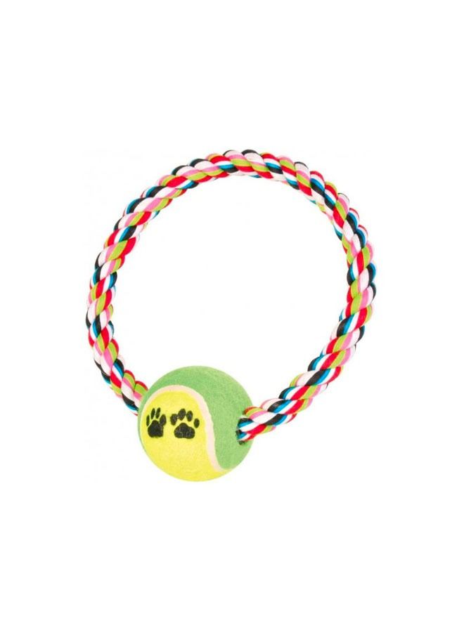 تريكسي لعبة الحبل مع كورة التنس للكلاب 8/30 سم